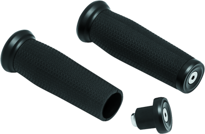 Kuryakyn Thresher Grips 1in Black 5949 5949 Photo - Primary