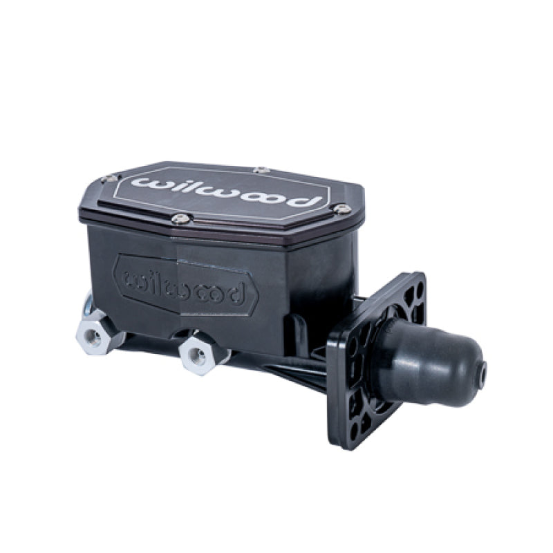 Wilwood Compact Tandem Master Cylinder w/ Mopar 4 Bolt Flange 1in Bore - Black 260-16792-BK 260-16792-BK User 1