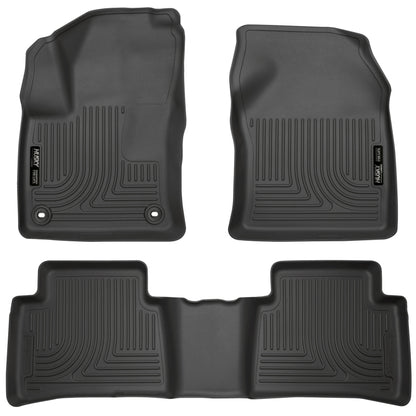 Husky Liners 2016 Toyota Prius Weatherbeater Black Front & 2nd Seat Floor Liners 98991 Photo - Primary