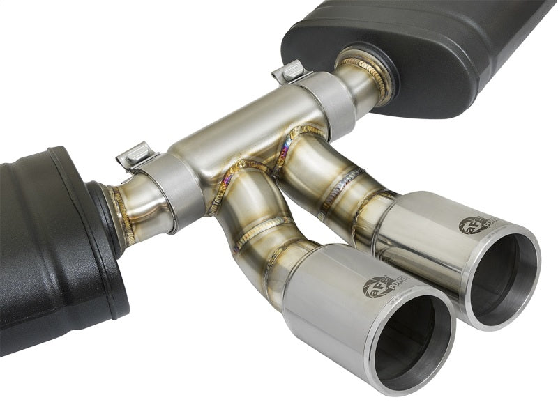 aFe Mach Force-Xp 2" 304 Stainless Steel Cat-Back Exhaust System 49-36415-P Photo - Unmounted