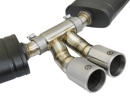 aFe Mach Force-Xp 2" 304 Stainless Steel Cat-Back Exhaust System 49-36415-P Photo - Unmounted