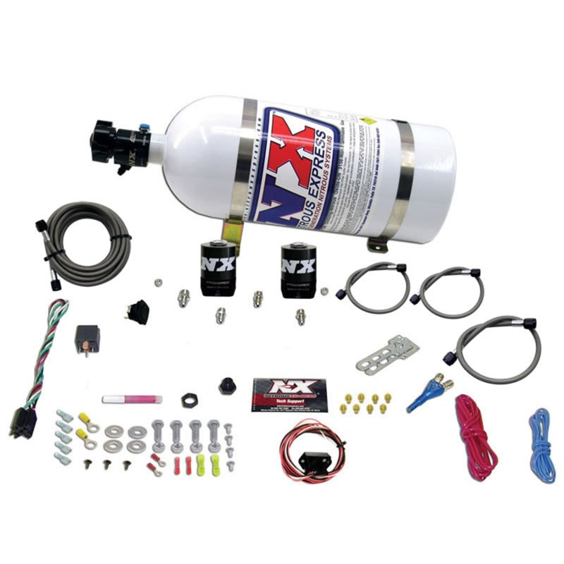 Nitrous Express 10-15 Chevrolet Camaro (5th Gen) Single Nozzle Nitrous Kit (35-150HP) w/10lb Bottle 20930-10 20930-10 Photo - Primary