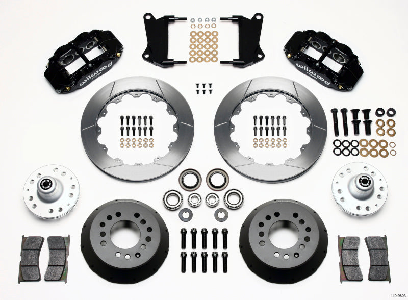 Wilwood Narrow Superlite 6R Front Hub Kit 12.88in 67-69 Camaro 64-72 Nova Chevelle 140-9803 140-9803 Photo - Primary