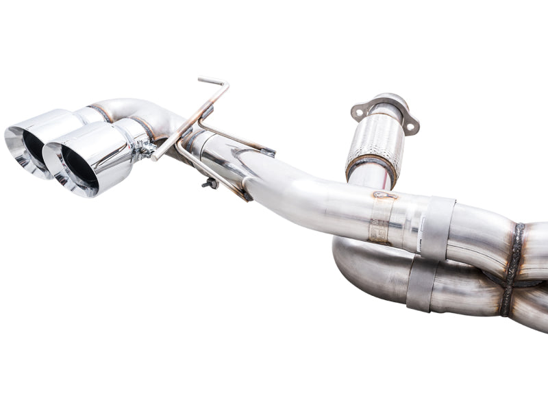 AWE Tuning 2020 Chevrolet Corvette (C8) Track Edition Exhaust - Quad Chrome Silver Tips 3020-42080 3020-42080 Photo - out of package