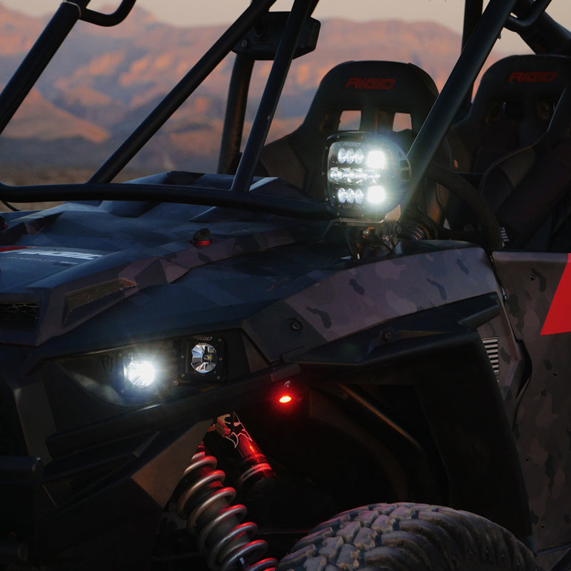 Rigid Industries Adapt XP Xtreme Powersports LED Light 300414 Photo - Mounted