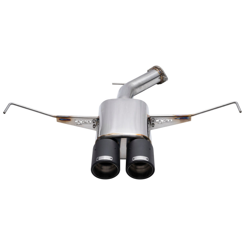 Injen 19-21 Hyundai Veloster L4 1.6L Turbo Performance Stainless Steel Axle Back Exhaust System SES1342AB SES1342AB Photo - Unmounted