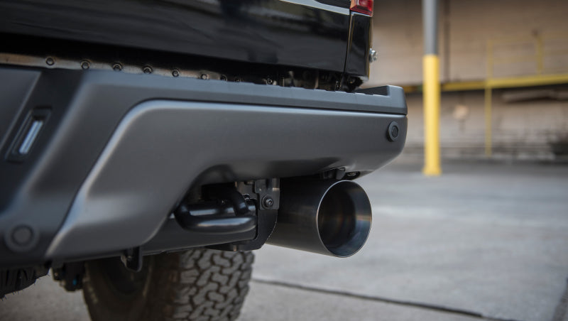 Corsa Performance Corsa 2017 Ford F-150 Raptor 3in Inlet/5in Outlet Gunmetal PVD Tip Kit 14051GNM Photo - Primary