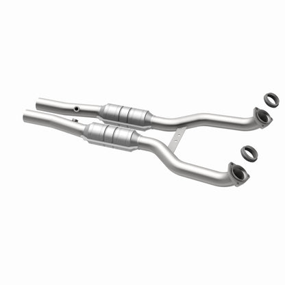 MagnaFlow Chevrolet Corvette OEM Grade Federal / EPA Compliant Direct-Fit Catalytic Converter 51397 360 Degree Image Set