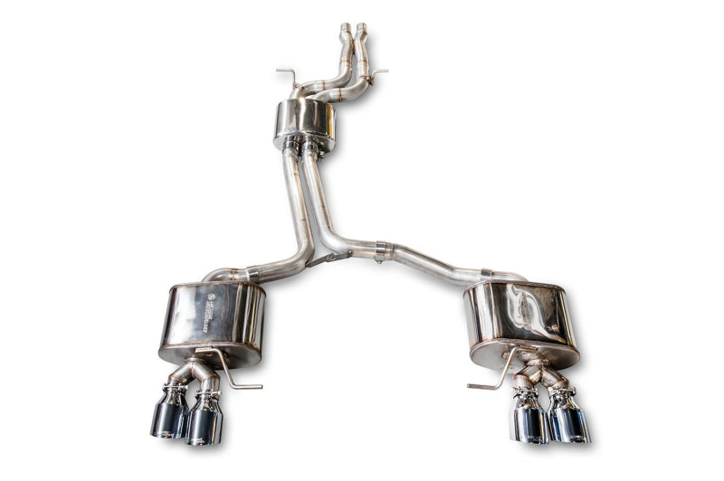 AWE Tuning Audi 8R SQ5 Touring Edition Exhaust - Quad Outlet Chrome Silver Tips 3015-42052 3015-42052 Photo - Primary