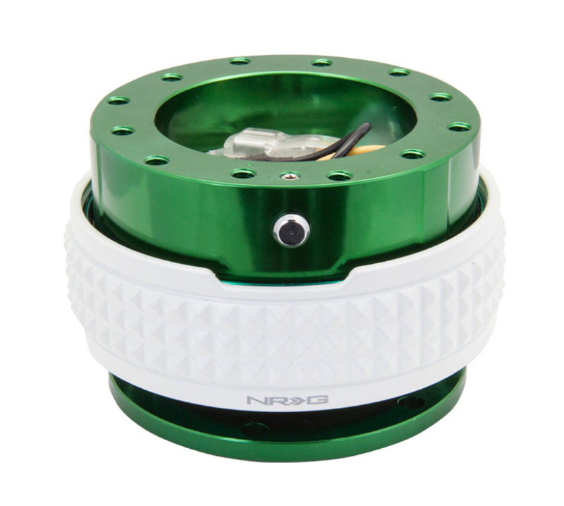 NRG Quick Release Kit - Pyramid Edition - Green Body / Glow In The Dark Pyramid Ring SRK-210GN/GL SRK-210GN/GL Photo - Primary