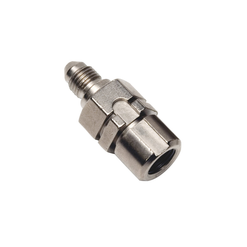 Russell 3/8 Inch -24 Mustang To -3 AN Brake Adapter Fitting 640581 Photo - Primary