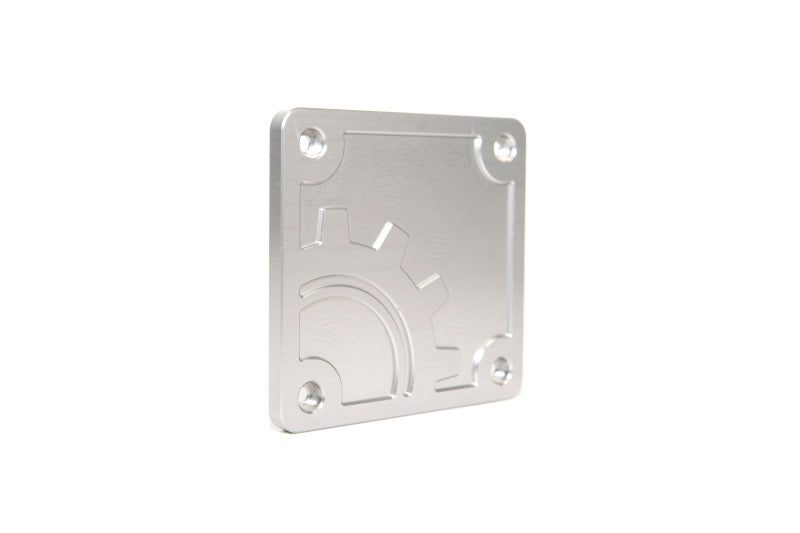 BuiltRight Industries 2020 Jeep Gladiator Bed Plug Plate Cover (Alum) - Silver 110015 110015 Photo - Close Up