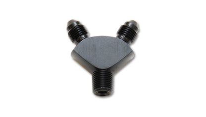 Vibrant Y Adapter Fitting; Size: 1/8" NPT In x -3AN x -3AN Out 10818 Photo - Primary