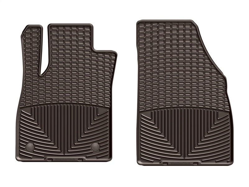 WeatherTech 2013-2019 Chevrolet Trax Front Rubber Mats - Cocoa W368CO W368CO Photo - Unmounted