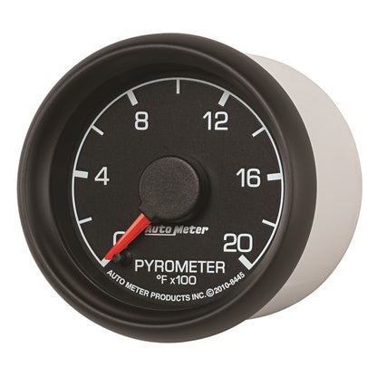 Autometer 2-1/16" Pyrometer, 0-2000 °F, Stepper Motor, Ford Factory Match 8445 User 2