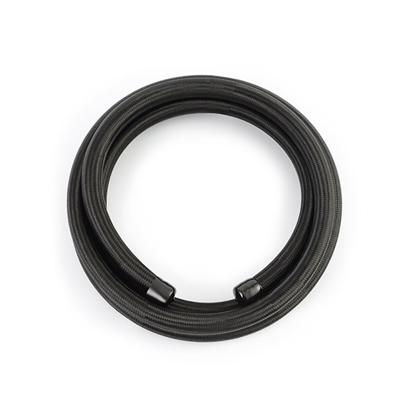 Mishimoto 10Ft Stainless Steel Braided Hose w/ -12AN Fittings - Black MMSBH-12120-CB MMSBH-12120-CB Photo - Primary