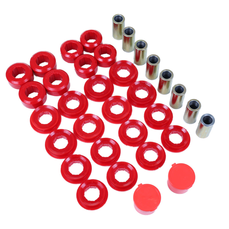 Energy Suspension ES Cntrl Arm Bushings - Red Suspension Bushing Kits main image