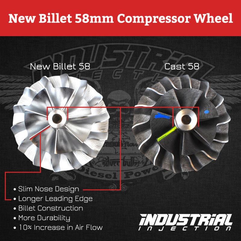 Industrial Injection Boxer 58 Turbo Kit w/ Bullet Blade Technology - 03-07 Cummins 227429 227429 Photo - Primary