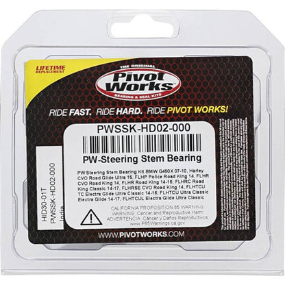 Pivot Works 07-10 BMW G450X PW Steering Stem Bearing Kit PWSSK-HD02-000 PWSSK-HD02-000 Photo - Primary