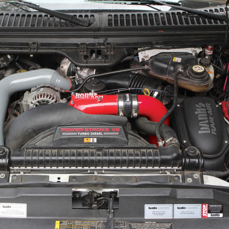 Banks Power 05-07 Ford 6.0L Stock-Intercooler High-Ram Air Intake System 0W592 42751 Photo - lifestyle view