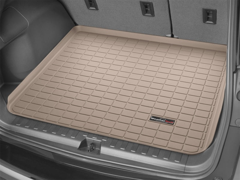 WeatherTech 2018+ Alfa Stelvio Cargo Liners - Tan (No Subwoofer) 411066 411066 Photo - Primary