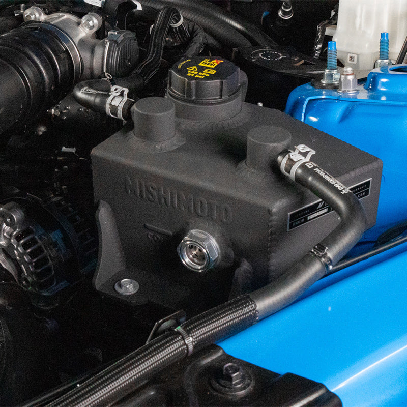 Mishimoto 2024+ Ford Mustang V8/2.3L EcoBoost Expansion Tank - Polished MMRT-MUS-24P MMRT-MUS-24P User 1
