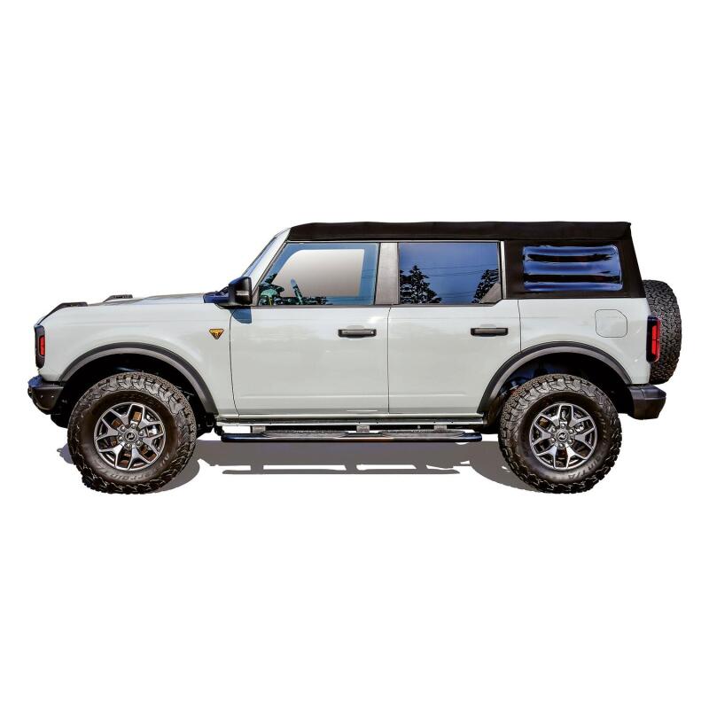 Westin 21-22 Ford Bronco (4-Door) PRO TRAXX 4 Oval Nerf Step Bars - Textured Black 21-24195 21-24195 Photo - Mounted