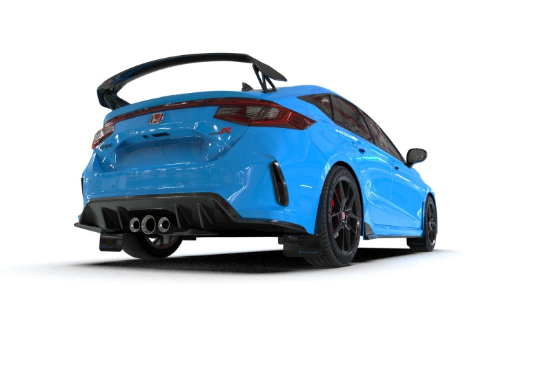 Rally Armor 2023+ Honda Civic Type R Black Mud Flap Grey Logo MF97-UR-BLK-GRY MF97-UR-BLK-GRY User 1