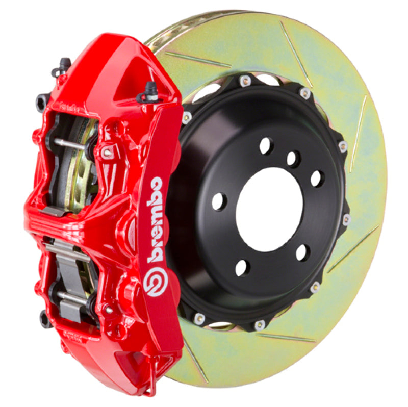 Brembo 14-18 1500 Sierra Exc Alum Fr Knuckl Rr GT BBK 4Pis Cast 2pc 380x32 2pc Rtr Slot Type1-Red 2H2.9003A2 2H2.9003A2 Photo - Primary