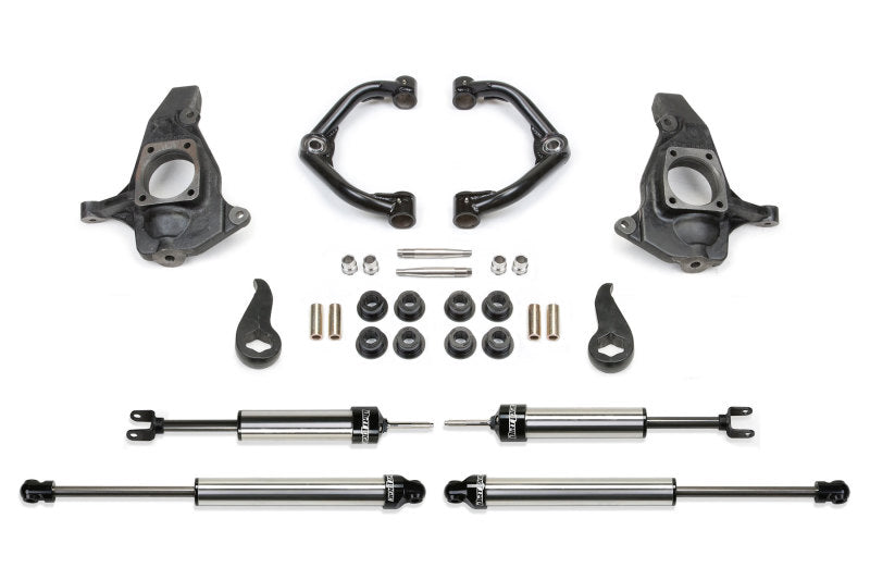 Fabtech 4" Uniball UCA System w/ Dirt Logic Shocks K1065DL Photo - Primary