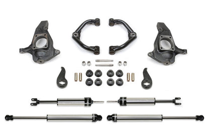 Fabtech 4" Uniball UCA System w/ Dirt Logic Shocks K1065DL Photo - Primary
