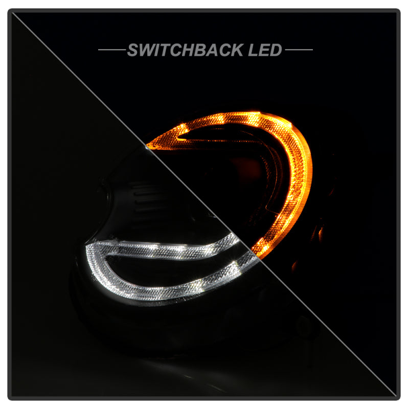 Spyder Mini Cooper 07-12 V2 Xenon/HID Only Projector Headlights - Black PRO-YD-MC07V2HIDSI-SBLB-BK 5088222 5088222 User 5