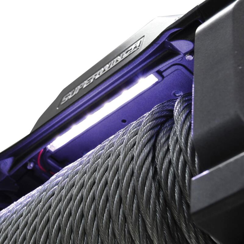 Superwinch 12000 LBS 12 VDC 3/8in x 85ft Wire Rope SX 12000 Winch - Graphite 1712200 1712200 Photo - Close Up