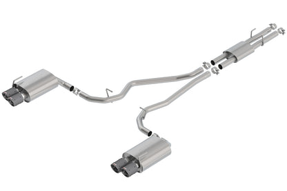 Borla 2020 Ford Explorer ST 3.0L V6 2.25in ATAK Exhaust - Carbon Fiber Tips 140821CF 140821CF Photo - Primary