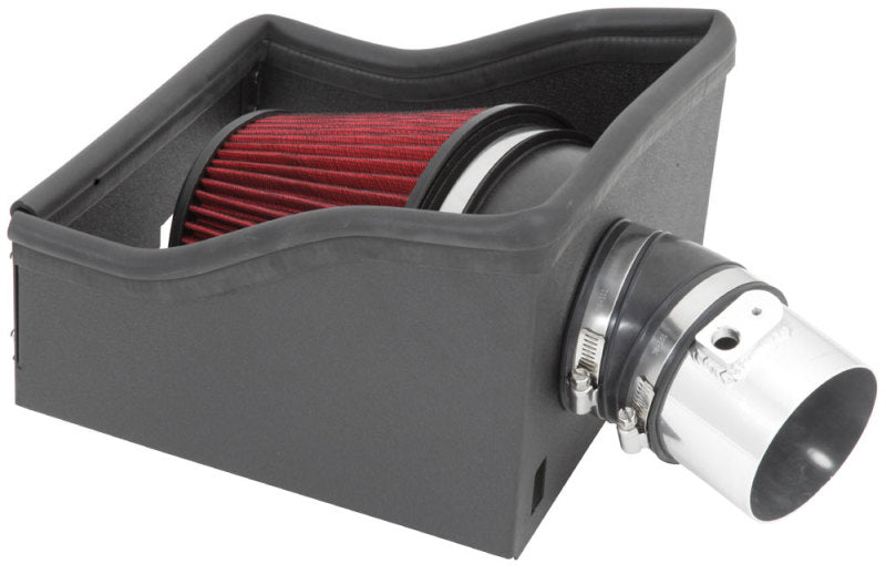 Spectre 12-14 Ford F150 V6-3.5L F/I Air Intake Kit - Polished w/Red Filter 9978 9978 Photo - lifestyle view