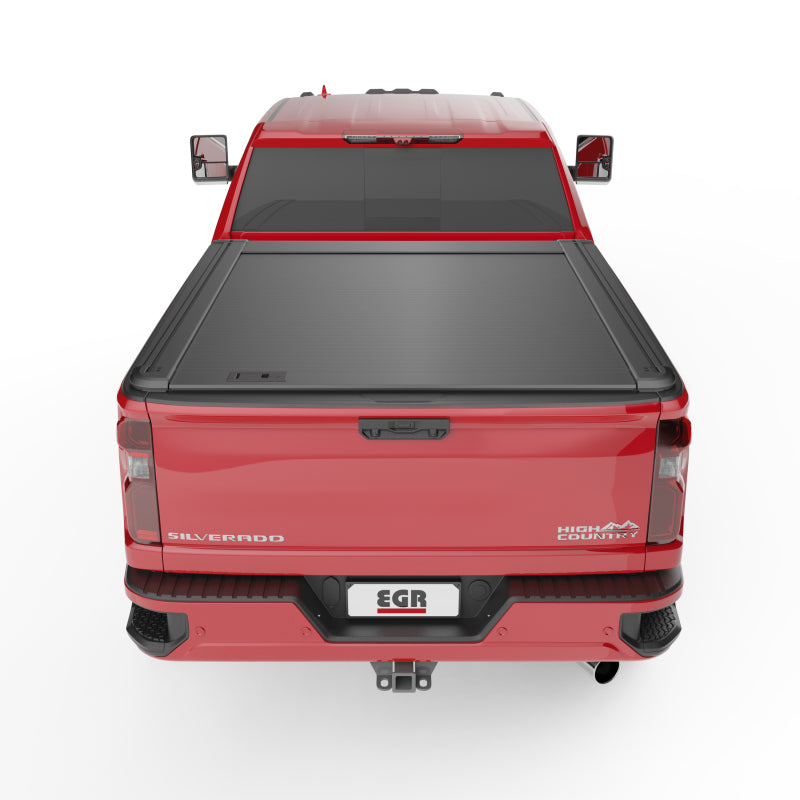 EGR Rolltrac Manual Retractable Bed Cover For Chevy/GMC 2500 Bed Length 6foot 9in RT040035ML RT040035ML Photo - Mounted