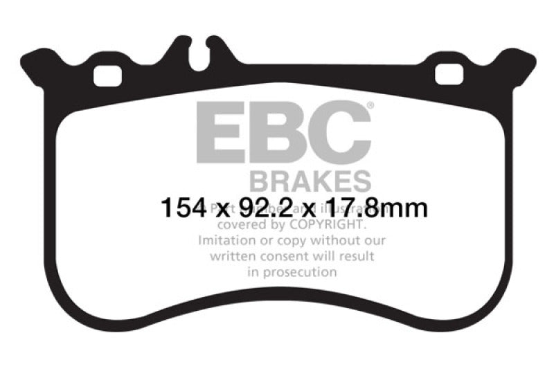 EBC Disc Brake Pad Set DP32138C Photo - Primary