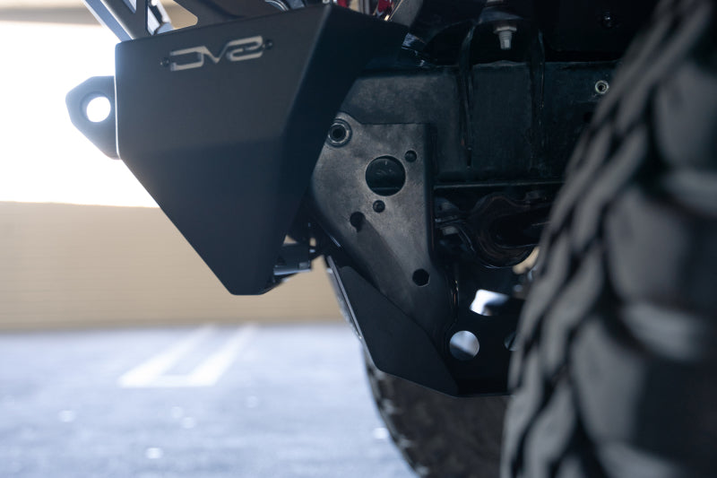 DV8 Offroad 18-23 Jeep Wrangler JL/JT Front Bumper Sway-Bar Disconnect Motor Skid Plate SPJL-02 SPJL-02 Photo - Unmounted