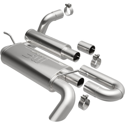 Magnaflow 18-23 Jeep Wrangler JL 2.0L/3.6L Overland Series Axle-Back Exhaust 19620 19620 Photo - Primary