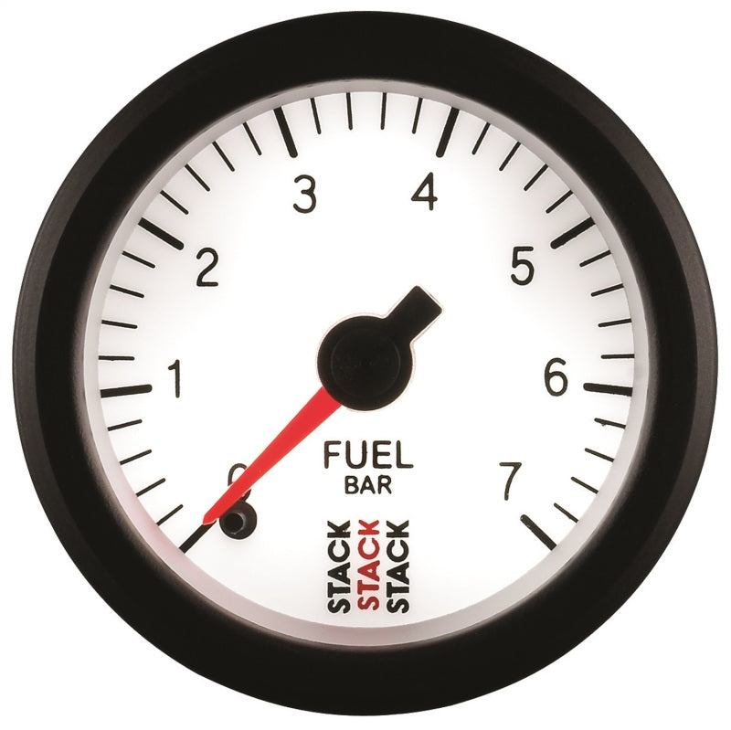 Autometer Stack 52mm 0-7 Bar M10 Male Pro Stepper Motor Fuel Pressure Gauge - White ST3355 ST3355 User 4