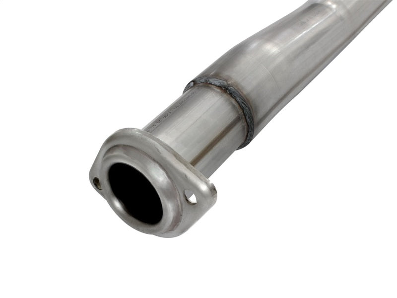 aFe Cat-Back Aluminized Steel Exhaust System Black - Ford F-150 2015 49-03069-B Photo - Unmounted