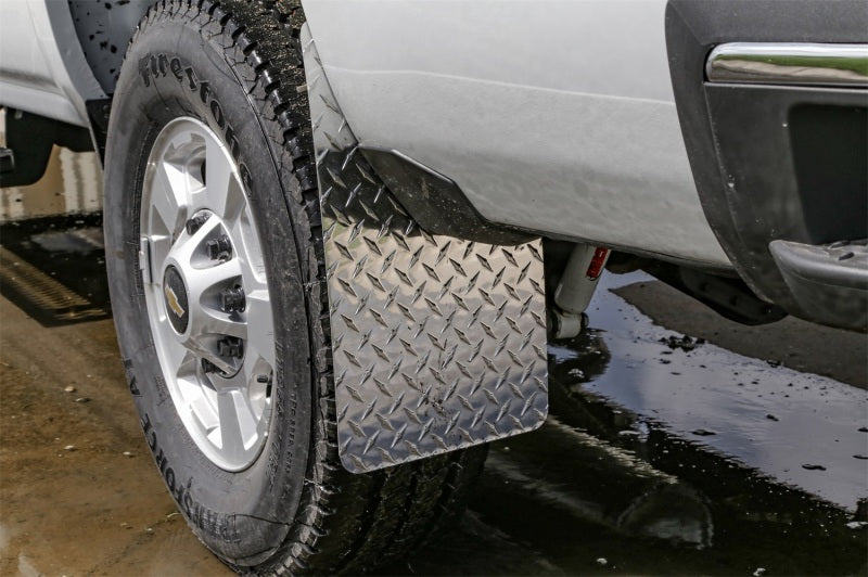 Dee Zee Deezee Universal Flaps Brite-Tread Universal 11x19 Notched (Blk) DZ1808 DZ1808 Photo - Mounted