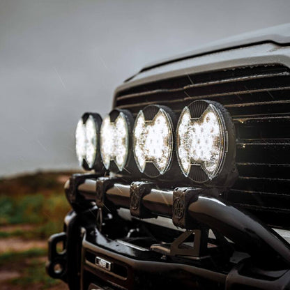 KC HiLiTES SlimLite 8in. LED Light Shield (Shield Only) - Clear 5207 5207 Photo - lifestyle view