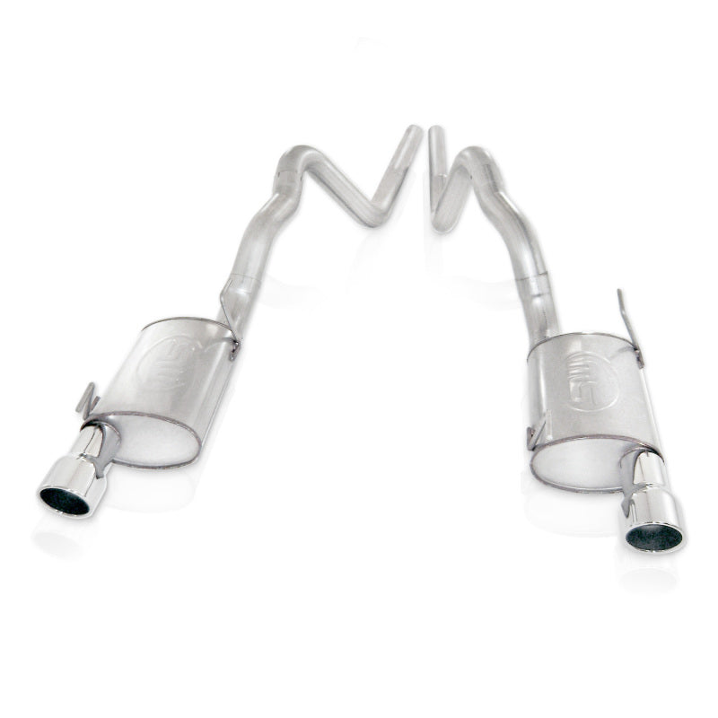 Stainless Works 2007-10 Shelby GT500 3in Catback X-Pipe S-Tube Mufflers M08GTL M08GTL Photo - Primary