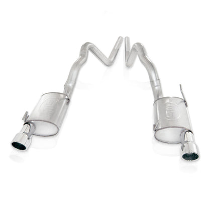 Stainless Works 2007-10 Shelby GT500 3in Catback X-Pipe S-Tube Mufflers M08GTL M08GTL Photo - Primary