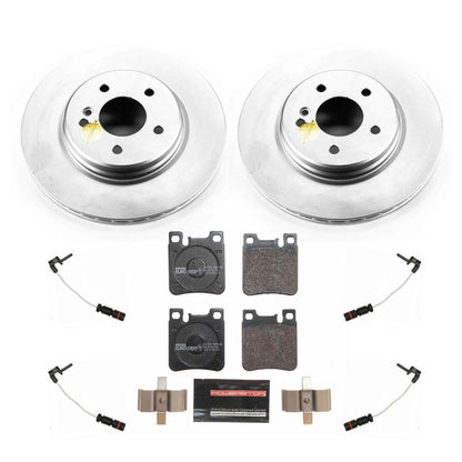 Power Stop 98-00 Mercedes-Benz C43 AMG Rear Euro-Stop Brake Kit ESK6472 ESK6472 Photo - Primary