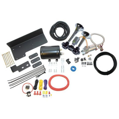 Kleinn Air Horns Kleinn 07-18 Jeep Wrangler JK/ JKU Onboard Air System w/ Model 99 Horns JEEPKIT-99 JEEPKIT-99 Photo - Primary