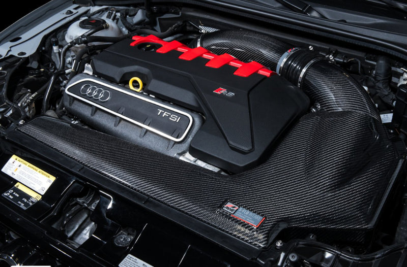 AWE Tuning Audi RS3 / TT RS S-FLO Closed Carbon Fiber Intake 2660-15050 2660-15050 Photo - Mounted