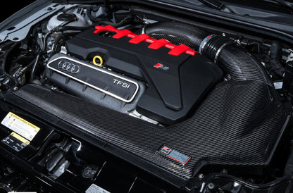 AWE Tuning Audi RS3 / TT RS S-FLO Closed Carbon Fiber Intake 2660-15050 2660-15050 Photo - Mounted