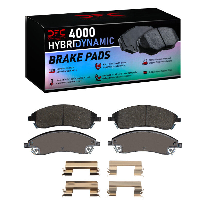 DFC DFC 4000 HybriDynamic Brake Pads Brakes, Rotors & Pads Brake Pads - OE main image